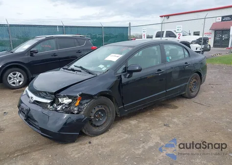 2008 Honda Civic Lx z USA, uszkodzony, nr VIN 2HGFA16558H323811